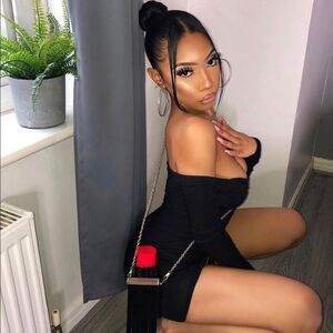 Black and Red Lipstick Shape Purse Clutch Evening Purse Banquet Handbag Shoulder